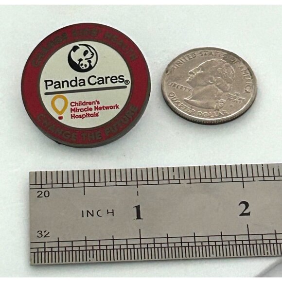 Panda Express Cares Children's Miracle Network Hospitals Advertising Lapel Pin - Picture 2 of 3